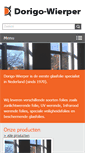 Mobile Screenshot of dorigo-wierper.nl